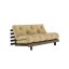 Sofa root by Karup Design 160x200 - Barva rámu: Natural, Barva matrace: Bordeaux