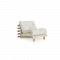 SOFA ROOT by Karup Design 90x200 - Barva rámu: White, Barva matrace: Navy