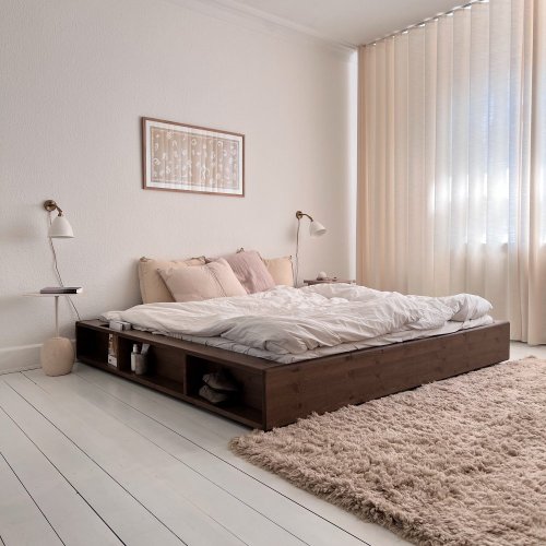 ZIGGY BED - Velikost: 180x200, Barva postele: Natural