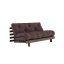 Sofa root by Karup Design 160x200 - Barva rámu: Natural, Barva matrace: Brown
