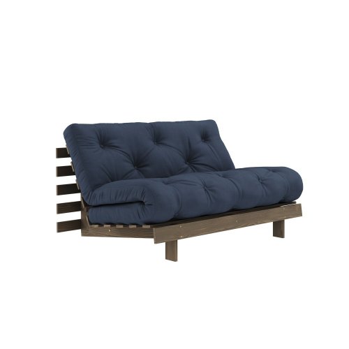 Sofa root by Karup Design 140x200 - Barva rámu: Natural, Barva matrace: Light blue