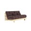 Sofa root by Karup Design 160x200 - Barva rámu: Natural, Barva matrace: Bordeaux