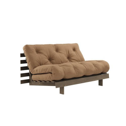 Sofa root by Karup Design 140x200 - Barva rámu: Natural, Barva matrace: Navy