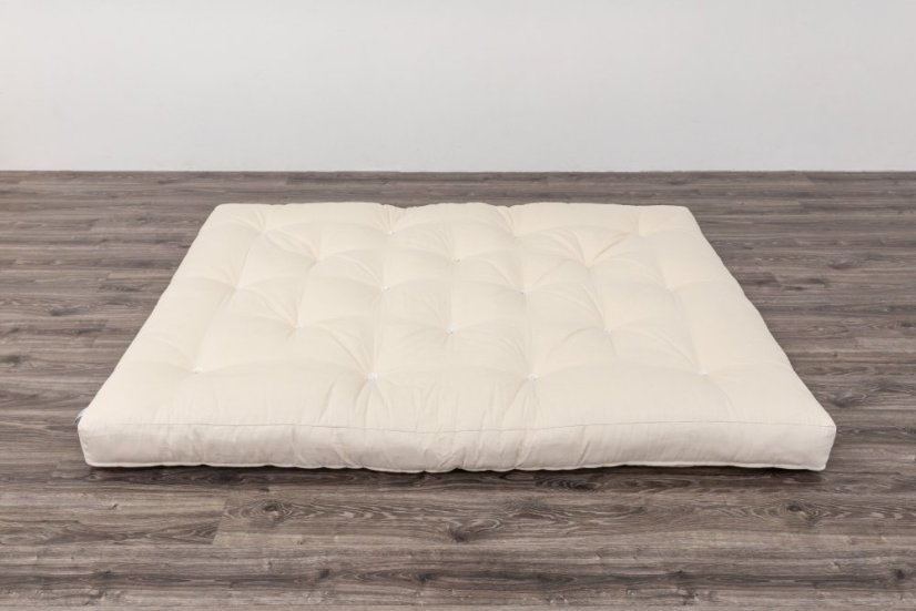 FUTON provedení deluxe (komfort) by Topfuton - Velikost: 90x200, Barva: Light Bordeaux