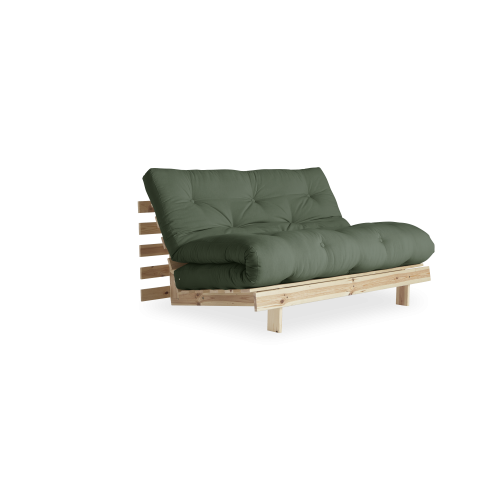 Sofa root by Karup Design 140x200 - Barva rámu: Natural, Barva matrace: Beige